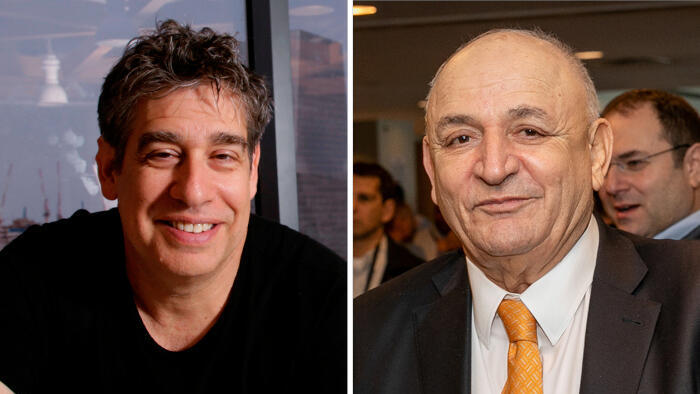 מימין יצחק תשובה ו ניר צוק