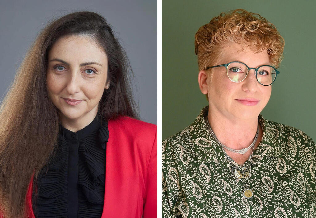 מימין ד"ר שושי בר אלי ו מאשה דשקוב