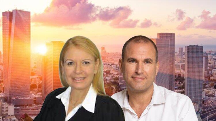 עו"ד מוטי איצקוביץ והשופטת ארנה לוי