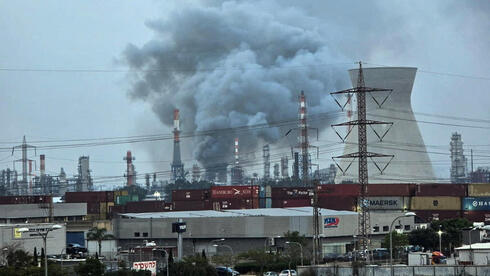 The attack on the Haifa refinery during March 2026. 