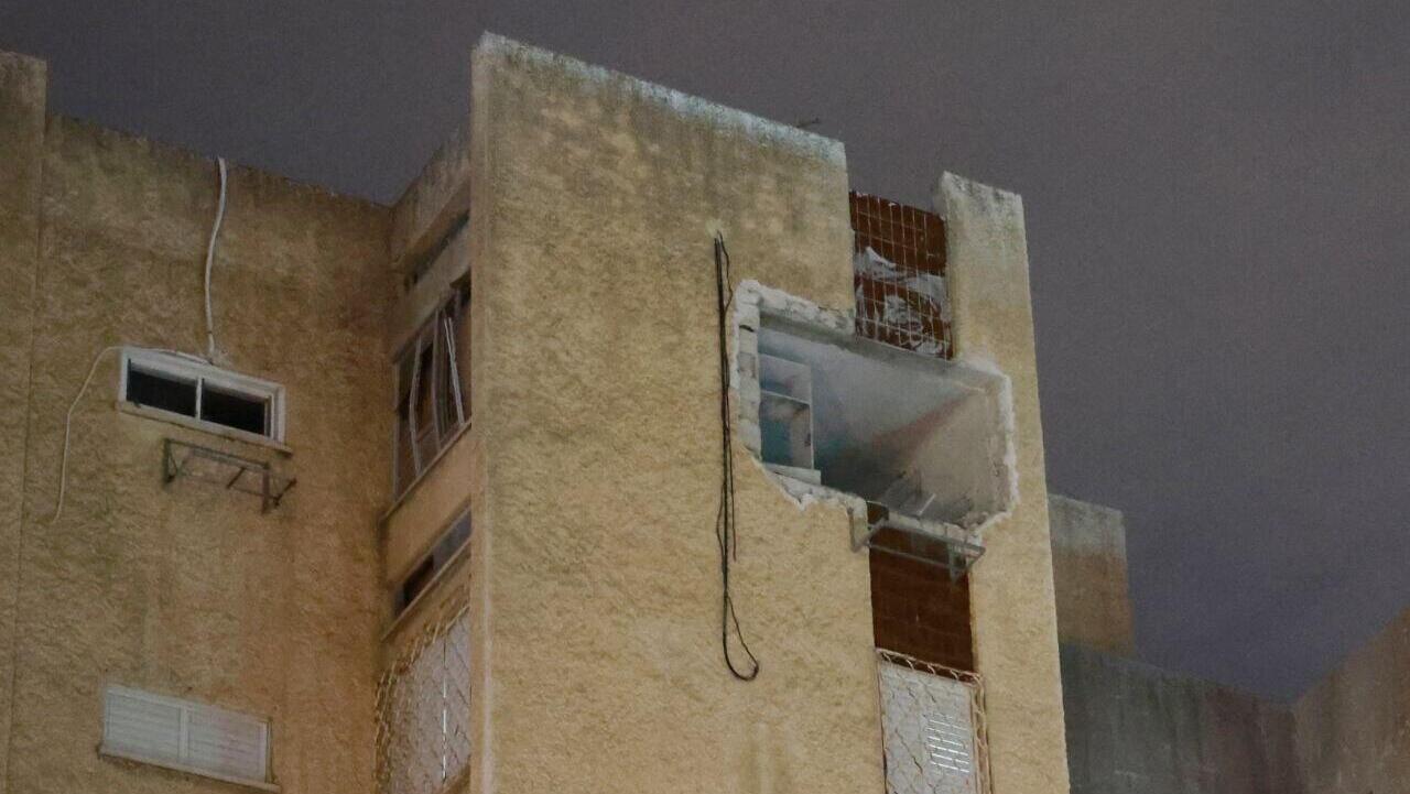 פגיעה תל אביב טיל איראן שאגת הארי