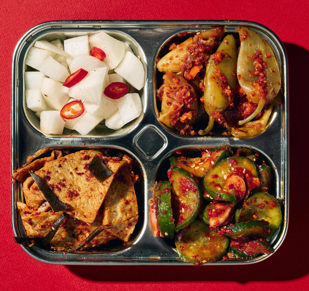 מנת קימצ׳י באנצ׳אן מסעדת ג'ון מאטנג פנאי