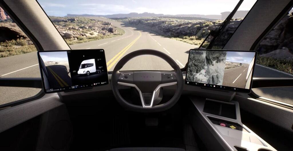 תא הנהג של ה-semi