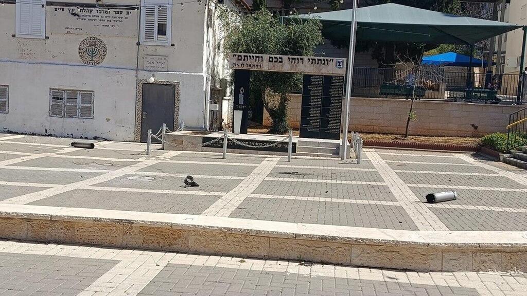 רחוב בר כוכבא רחובות נפילה טיל איראני הרס מלחמה איראן