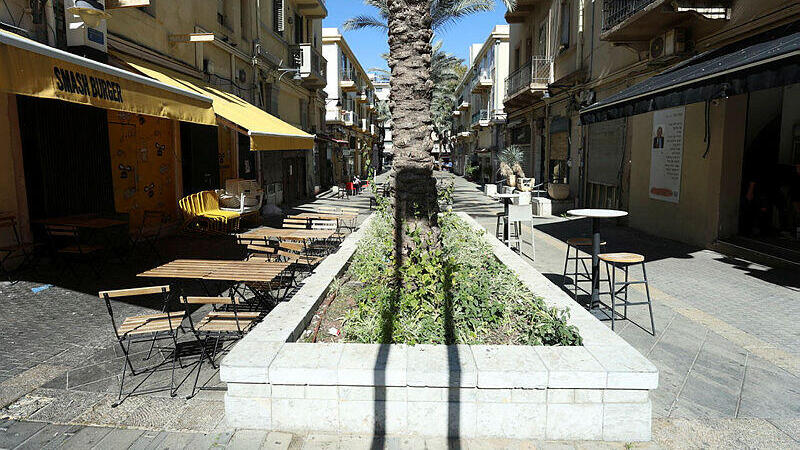 חנויות סגורות ב חיפה מלחמה עם איראן 9.3.26