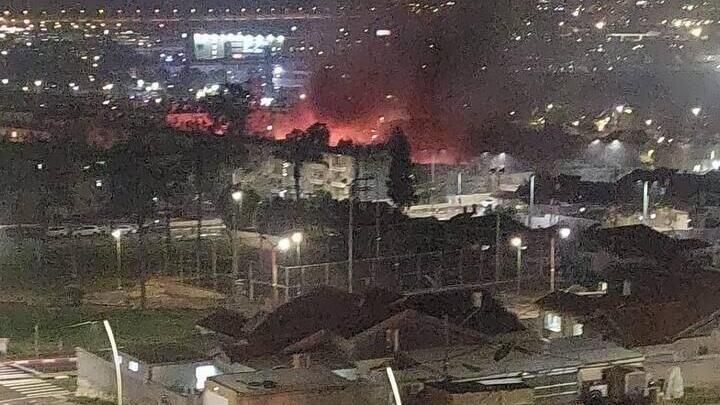 פגיעה ב דימונה בעקבות ירי מ איראן מלחמה עם איראן 21.3.26