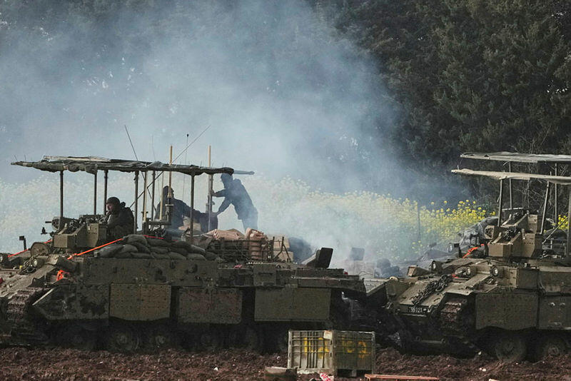 כוח צה"ל סמוך לגבול לבנון