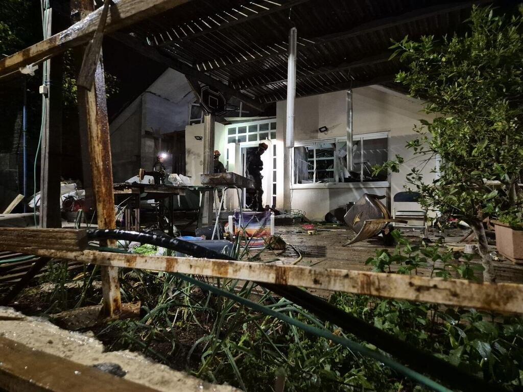 פגיעה ב דימונה טיל מ איראן מלחמה עם איראן 21.3.26