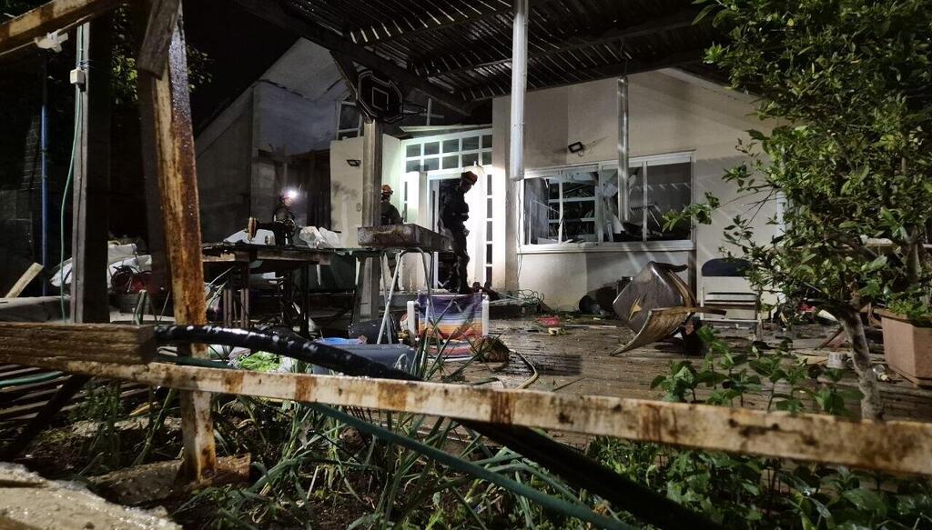 פגיעה ב דימונה טיל מ איראן מלחמה עם איראן 21.3.26