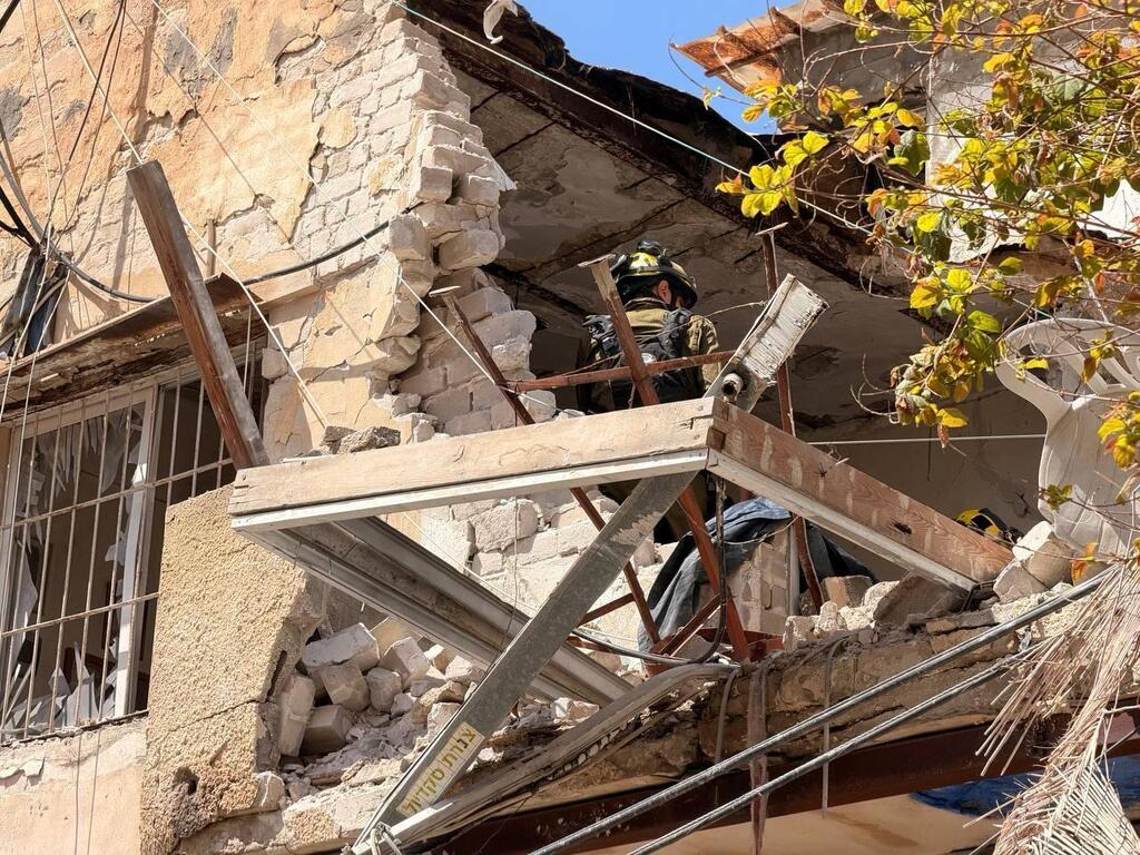 תל אביב נפילה פגיעה רסיס שבר יירוט ירי שיגור איראן  שאגת הארי 22.3.26