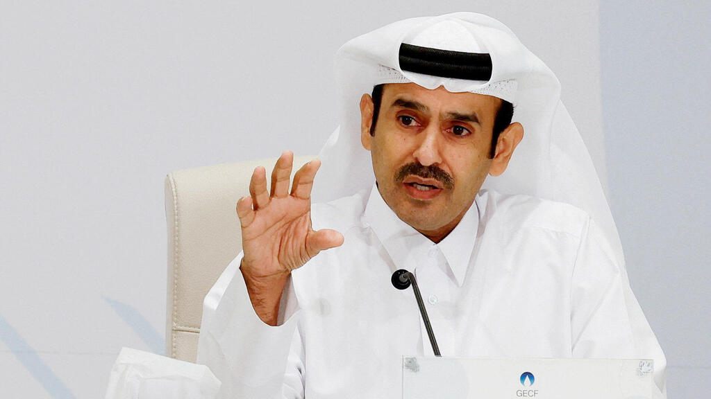 שר האנרגיה סעד אל־כעבי. קטאר תיכננה להכפיל את היקף יצוא הגז בתוך שנים ספורות (צילום: REUTERS/Ibraheem Abu Mustafa) סעד אל-כעבי מנכ"ל קטאר אנרג'י ושר האנרגיה של קטאר