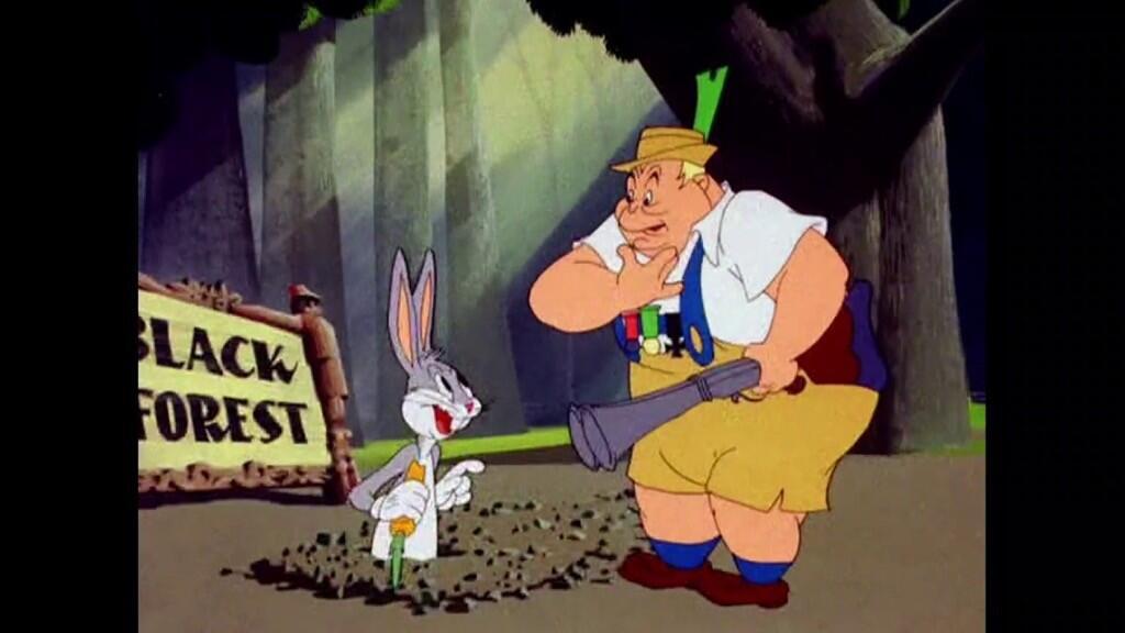 יוטיוב תעמולה מלחמה דיסני אנימציה באגס באני