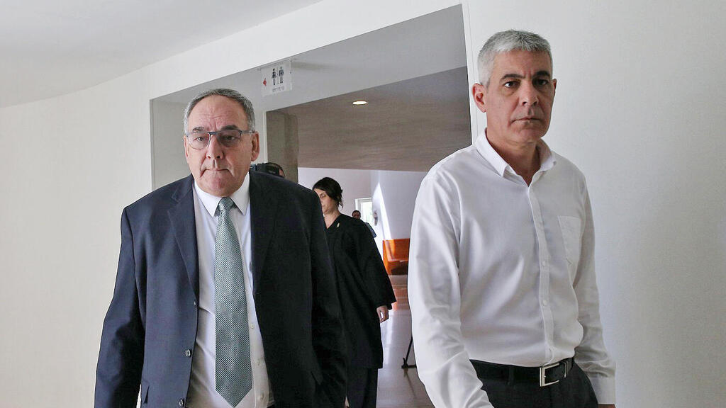 מימין אורן לוי ופרופ' זאב רוטשטיין 