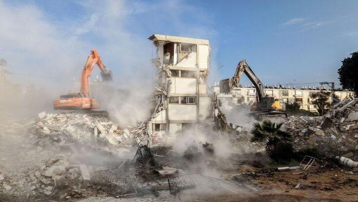 הריסת מבנים ביפו 