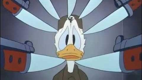 יוטיוב תעמולה מלחמה דיסני אנימציה דונלד דאק