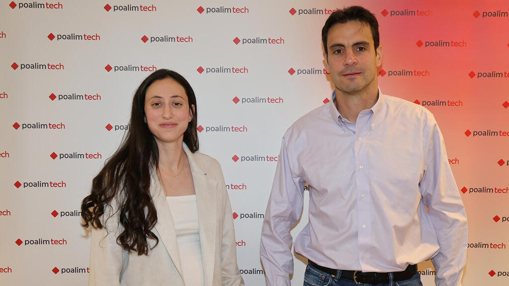 פרויקט GROWTH פועלים טק - מימין ארד לברטוב מייסד ומנכ”ל Sunbit ו עדי אסייג אלמקיס מנכ”לית DevRo