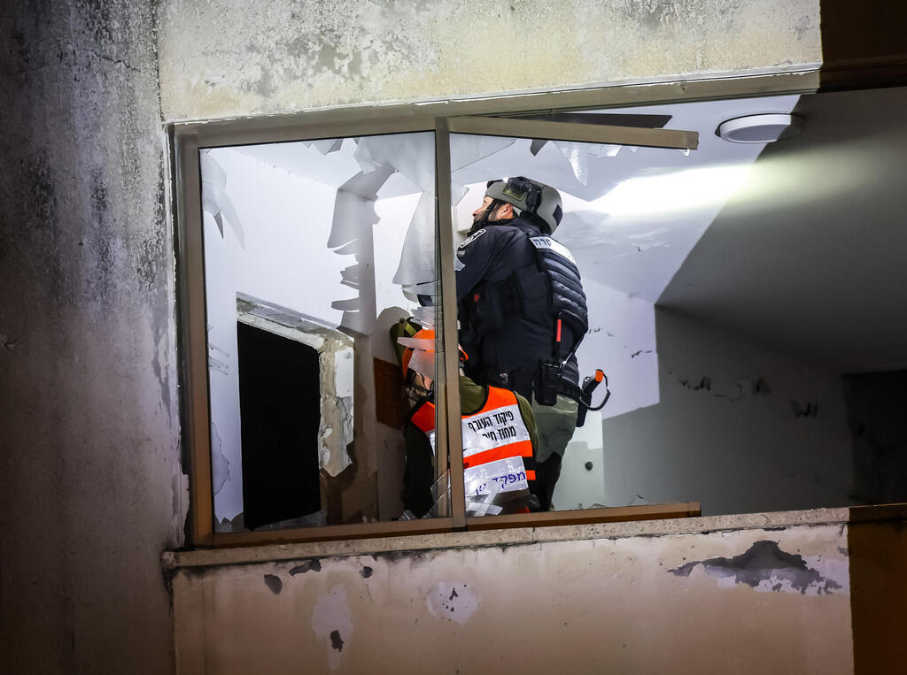 זירת נפילה ב נשר 24.3.26 שאגת הארי מלחמה עם איראן