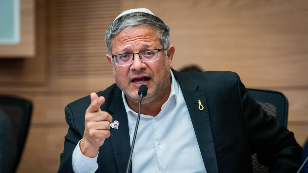 השר לביטחון לאומי איתמר בן גביר ב דיון על חוק עונש מוות למחבלים 23.12.25