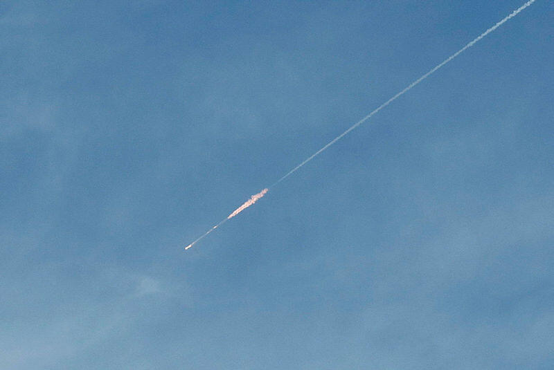 טיל בליסטי ש שוגר מ איראן שיגור