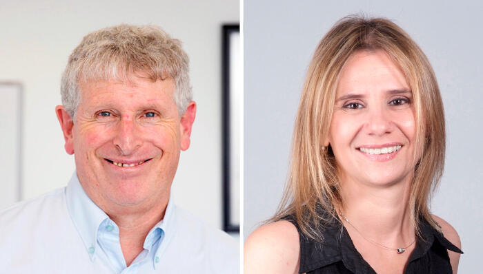 דפנה אבירם ניצן ו פרופ' מישל סטרבצ'ינסקי 