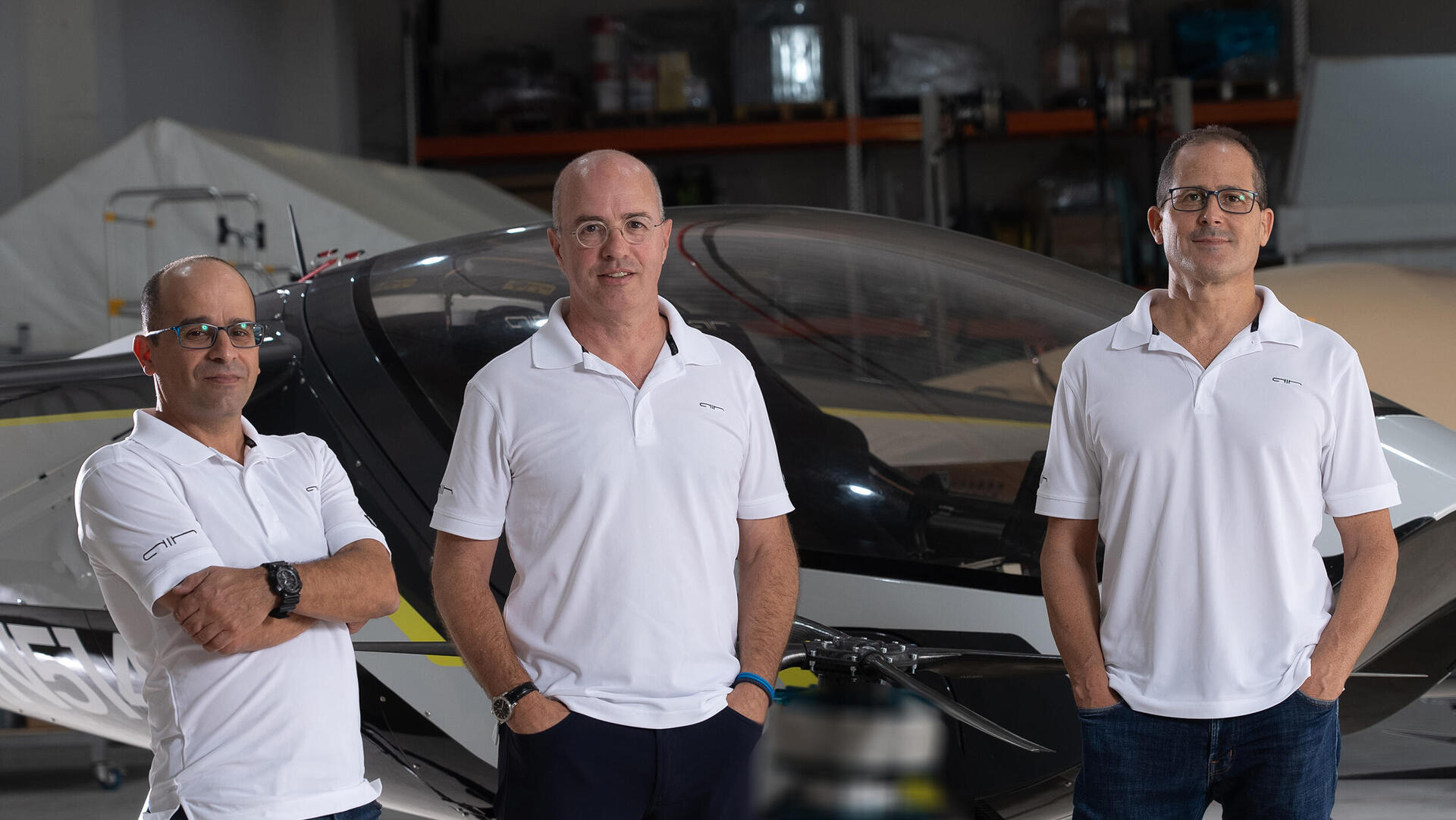 מייסדי AIR ONE נתנאל גולדברג , רני פלאוט ו חן רוזן 