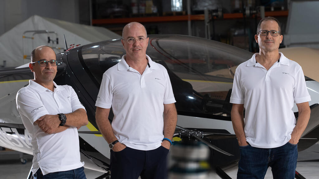 מייסדי AIR ONE נתנאל גולדברג , רני פלאוט ו חן רוזן 