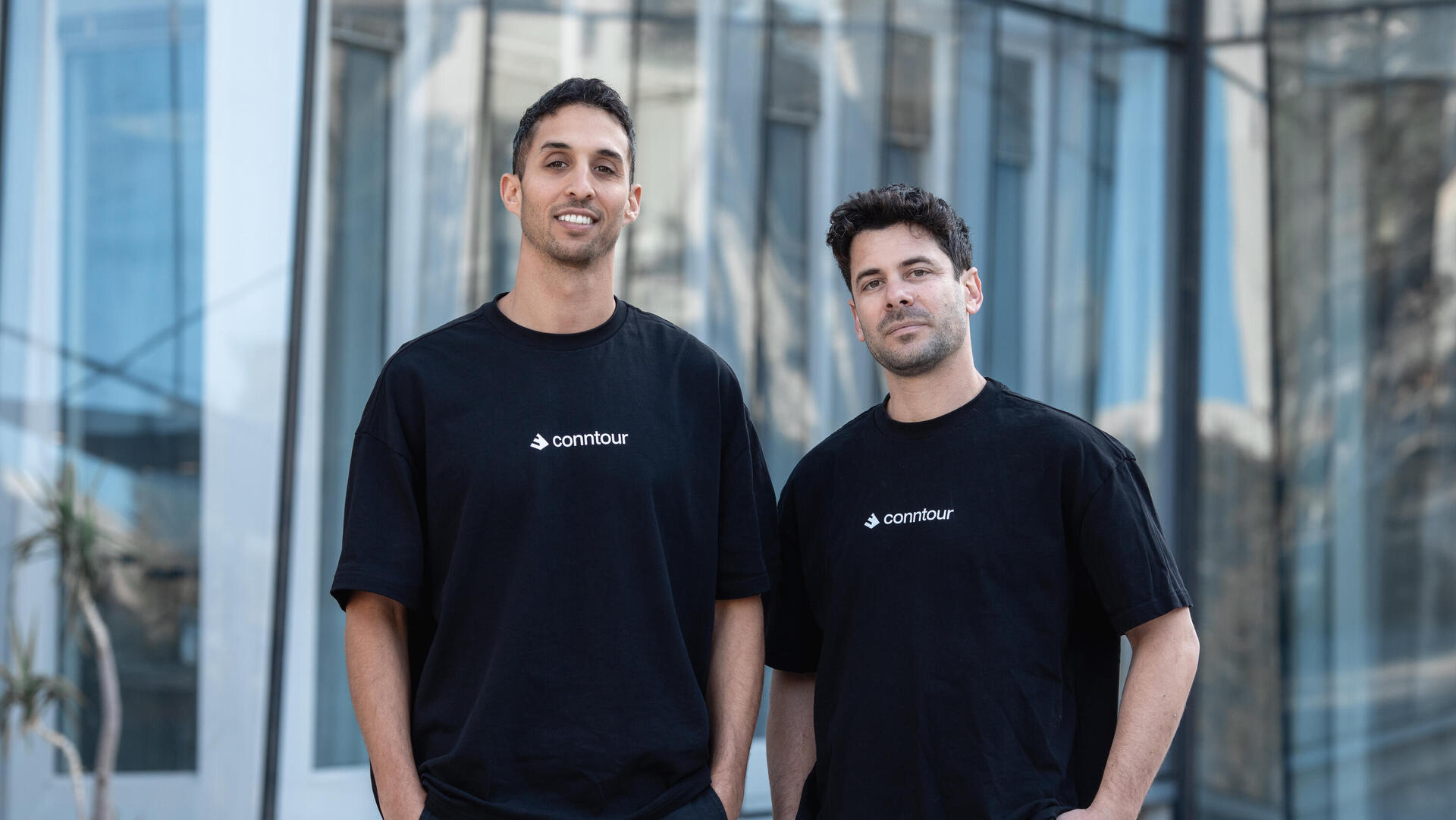 מימין תומר קולה ומתן גולדנר מייסדי קונטור Conntour