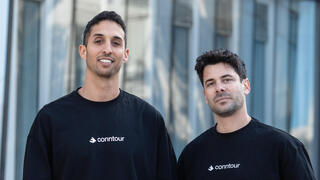 מימין תומר קולה ומתן גולדנר מייסדי קונטור Conntour