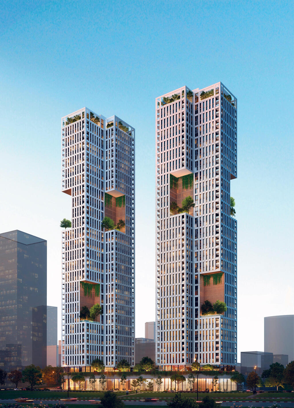 מוסף נדל"ן 2026 הדמיית פרויקט אב־גד ברמת גן