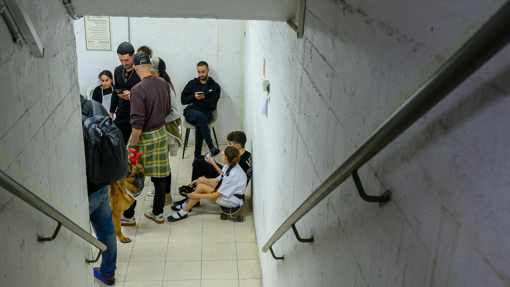 מקלט תל אביב מלחמת איראן מרץ 2026