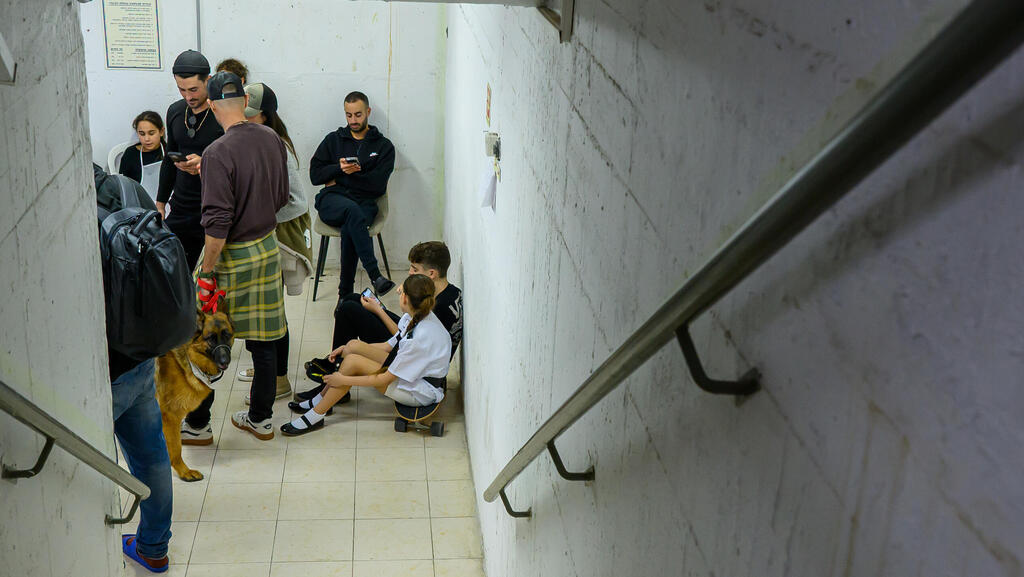 מקלט תל אביב מלחמת איראן מרץ 2026