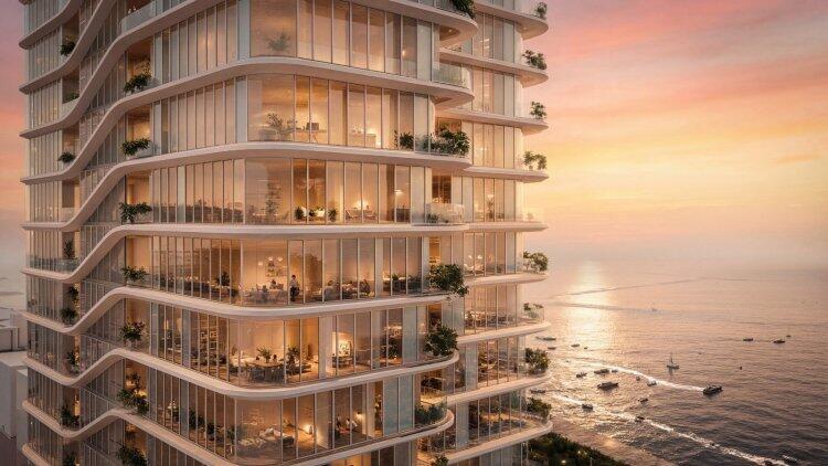 הדמיית הפרויקט בשדה דב (הדמייה: יסקי מור סיון) הדמיית הפרויקט בשדה דב