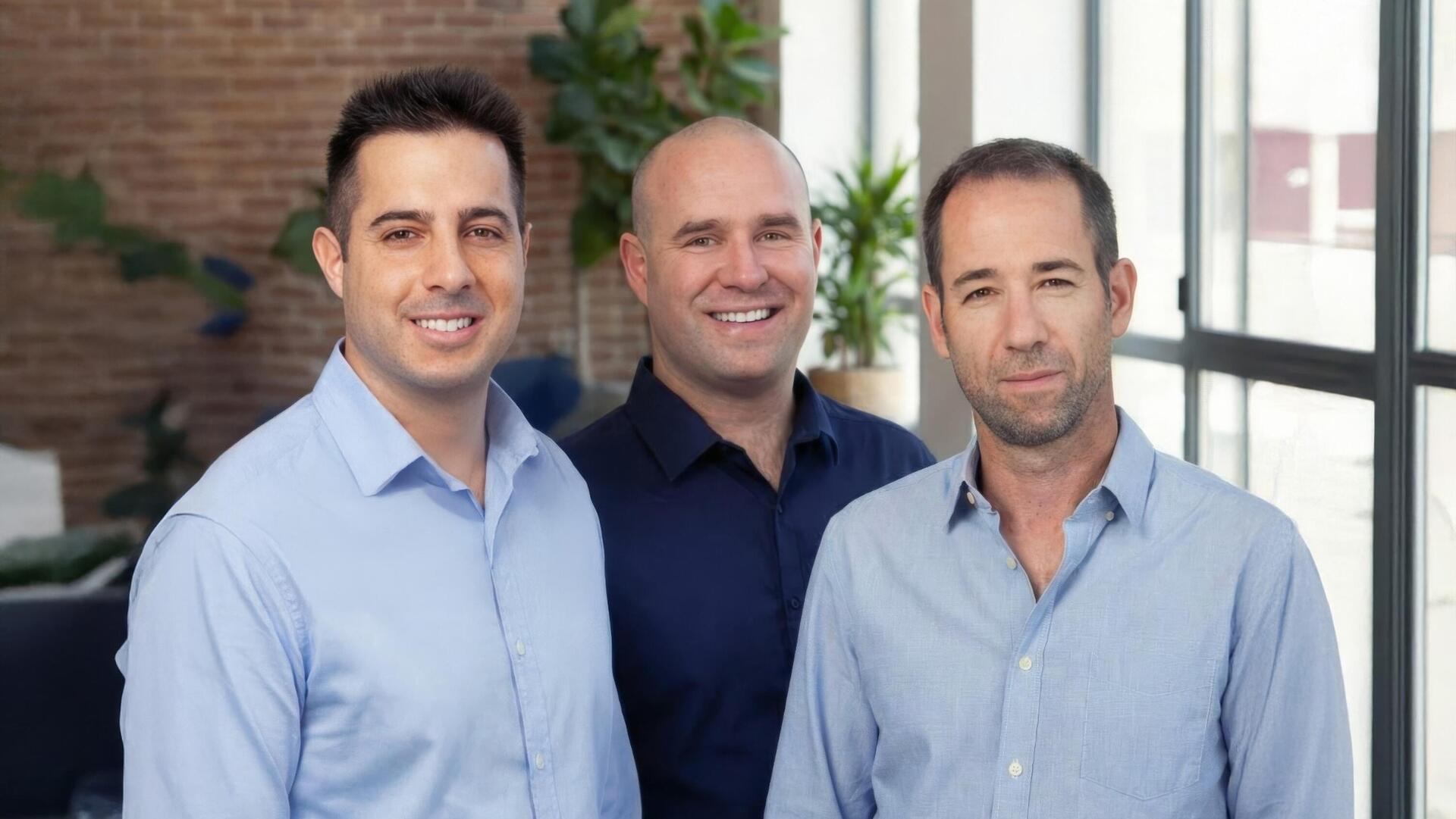מייסדי סטארק פאואר מימין צפריר יואלי שחר גרשון ו נדב טנא