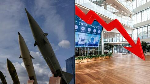 אדום בבורסה: ת"א 35 מאבד 2.6% ביום שלישי של ירידות, מניות הביטוח נופלות