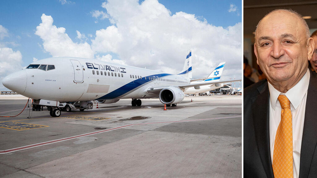 יצחק תשובה בעל השליטה ב דלק ו מטוס של אל על