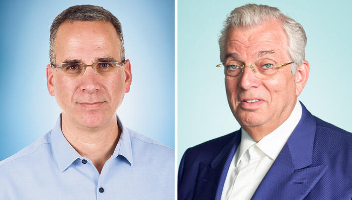 אהרון פרנקל ו רן גוזלי מנכ"ל יווויז'ן