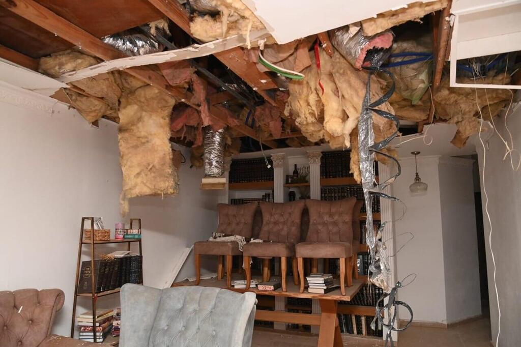 הרס ב באר שבע בעקבות ירי מ איראן 29.3.26