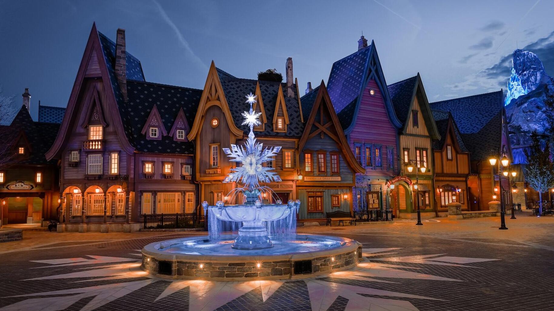 פארק פרוזן דיסנלילנד פריז Frozen