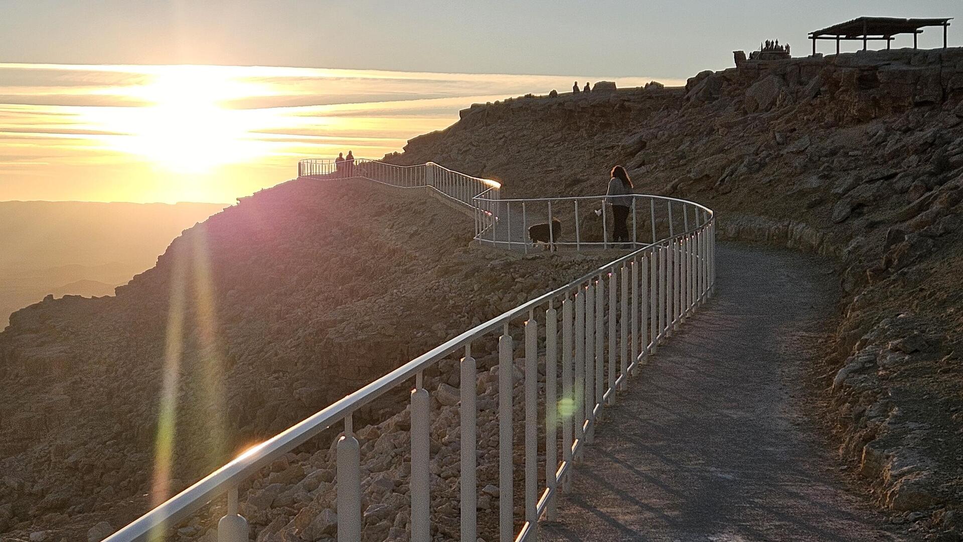 הטיילת של מצפה רמון 