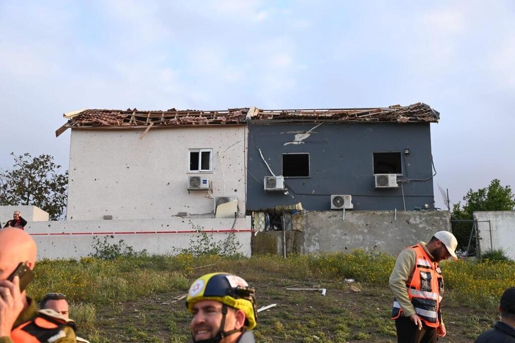 הרס 3 ב באר שבע בעקבות ירי מ איראן 29.3.26