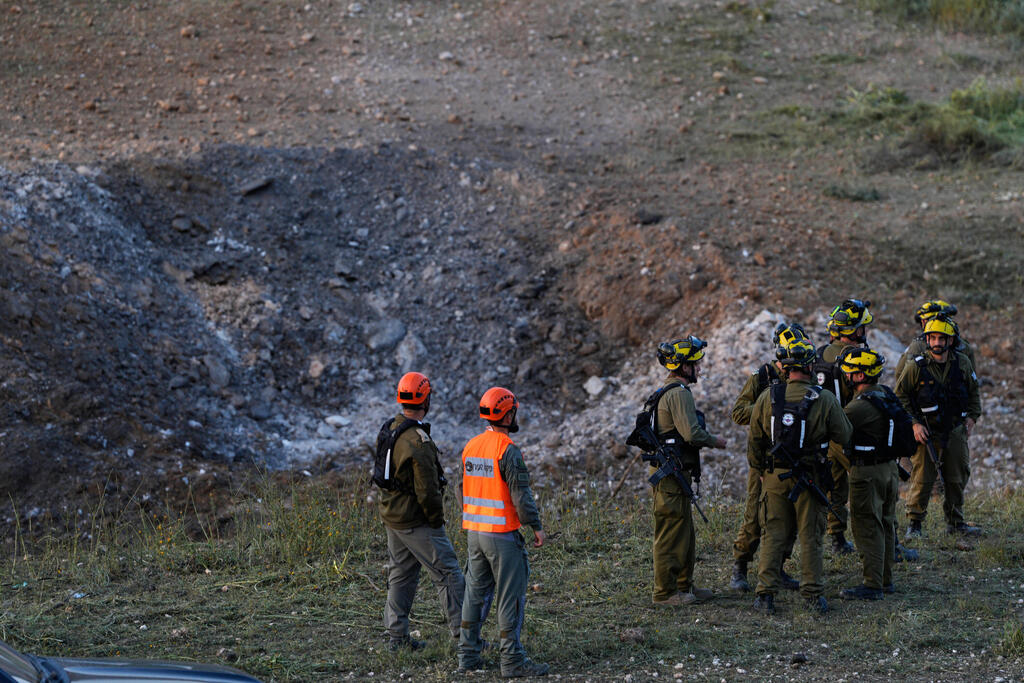 פגיעה בעקבות ירי מ איראן ב באר שבע 29.3.26