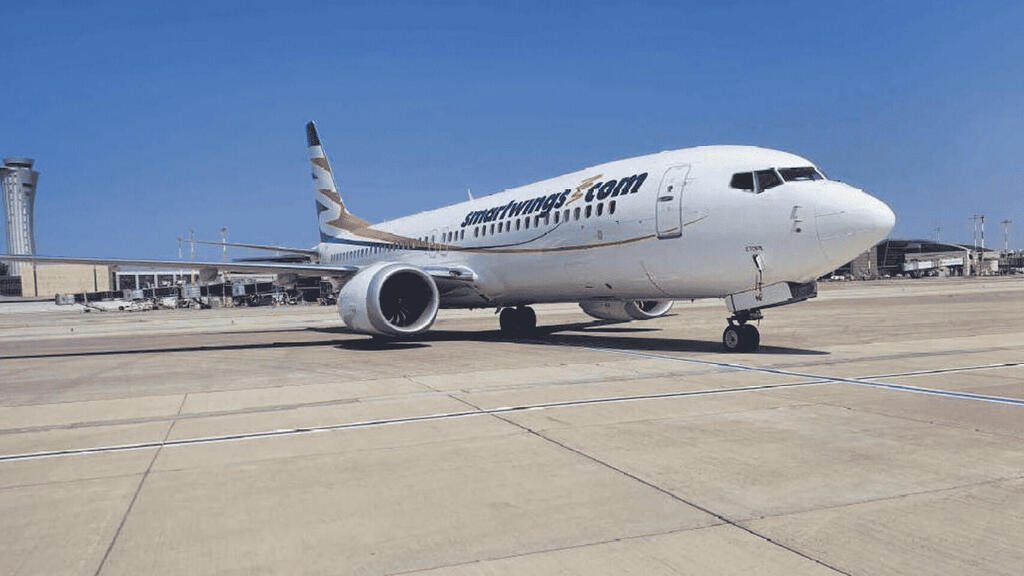 המטוס החכור שנפגע של חברת התעופה הצ'כית SW מטוס שעבר תאונה של חברת התעופה הצ'כית SW