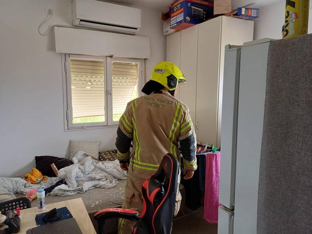 פגיעה חיפה נזק בית נפילה חיזבאללה ירי לבנון 30.3.26