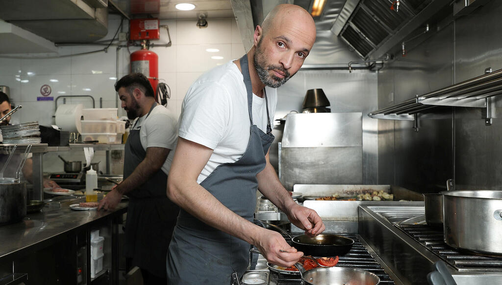 השף אוהד סולומון מסעדת r48 של רותי ברודו פנאי