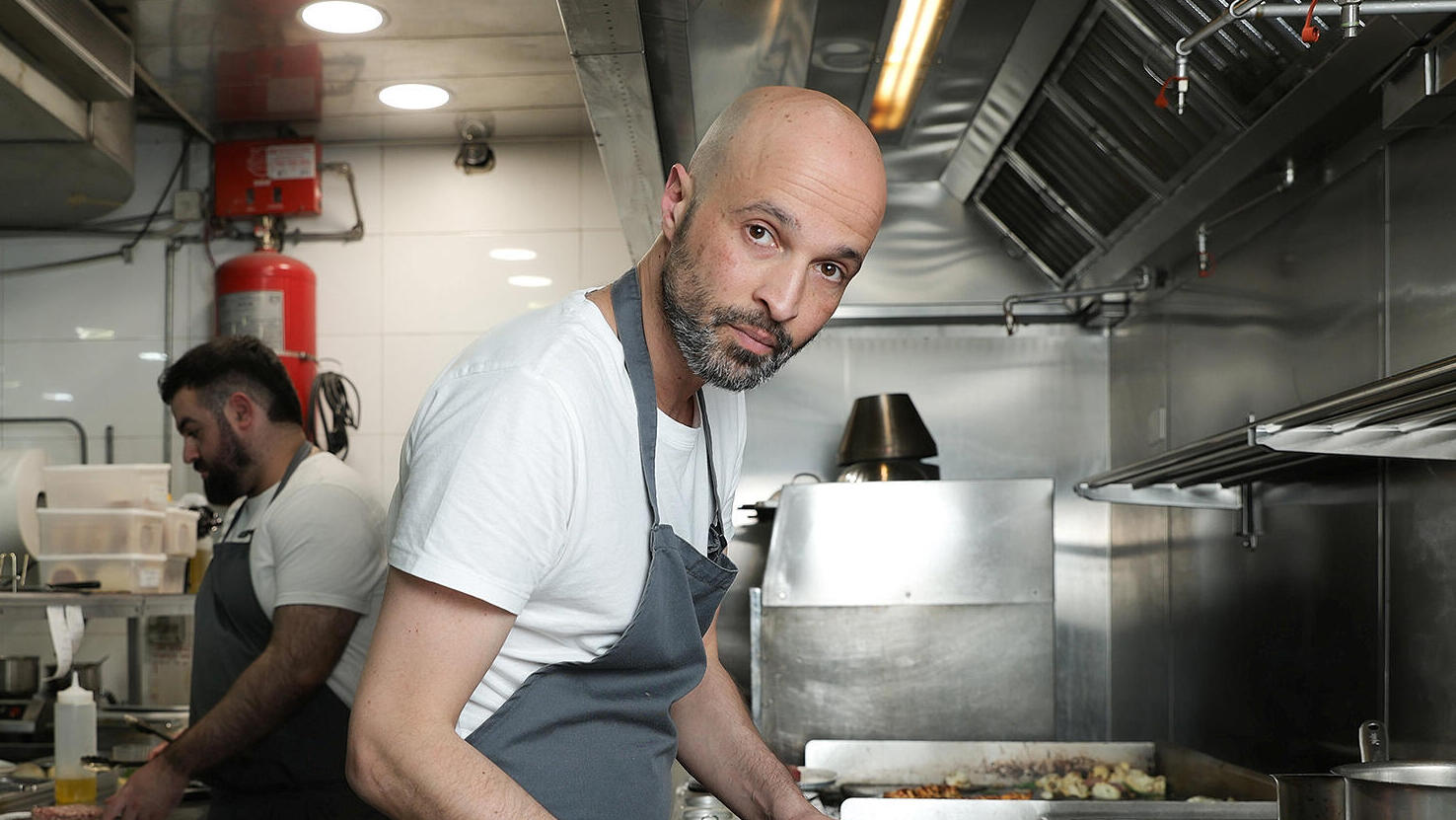 השף אוהד סולומון מסעדת r48 של רותי ברודו פנאי