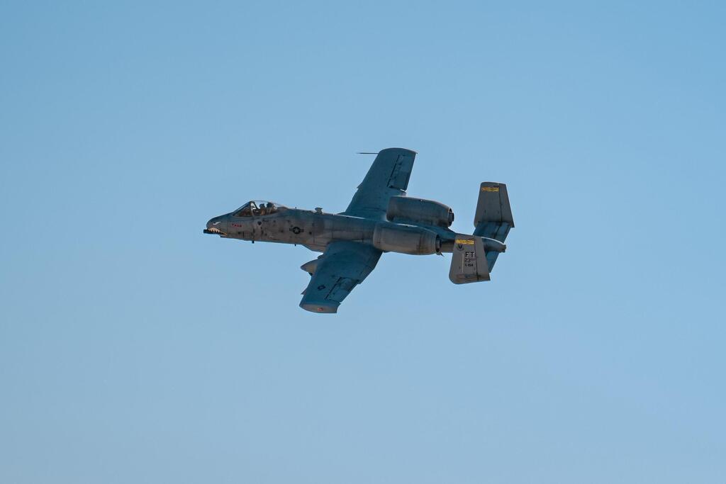 מטוס A-10 Warthog של חיל האוויר האמריקאי (צילום: CENTCOM) מטוס A-10 Warthog של חיל האוויר האמריקאי