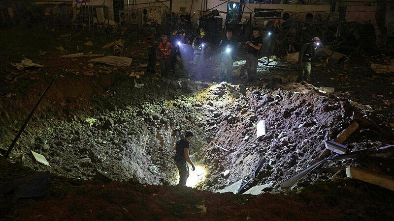 פגיעה של טיל איראני ב פתח תקווה בין השאר נפגע מפעל רחפנים של אירוסול  2.4.26