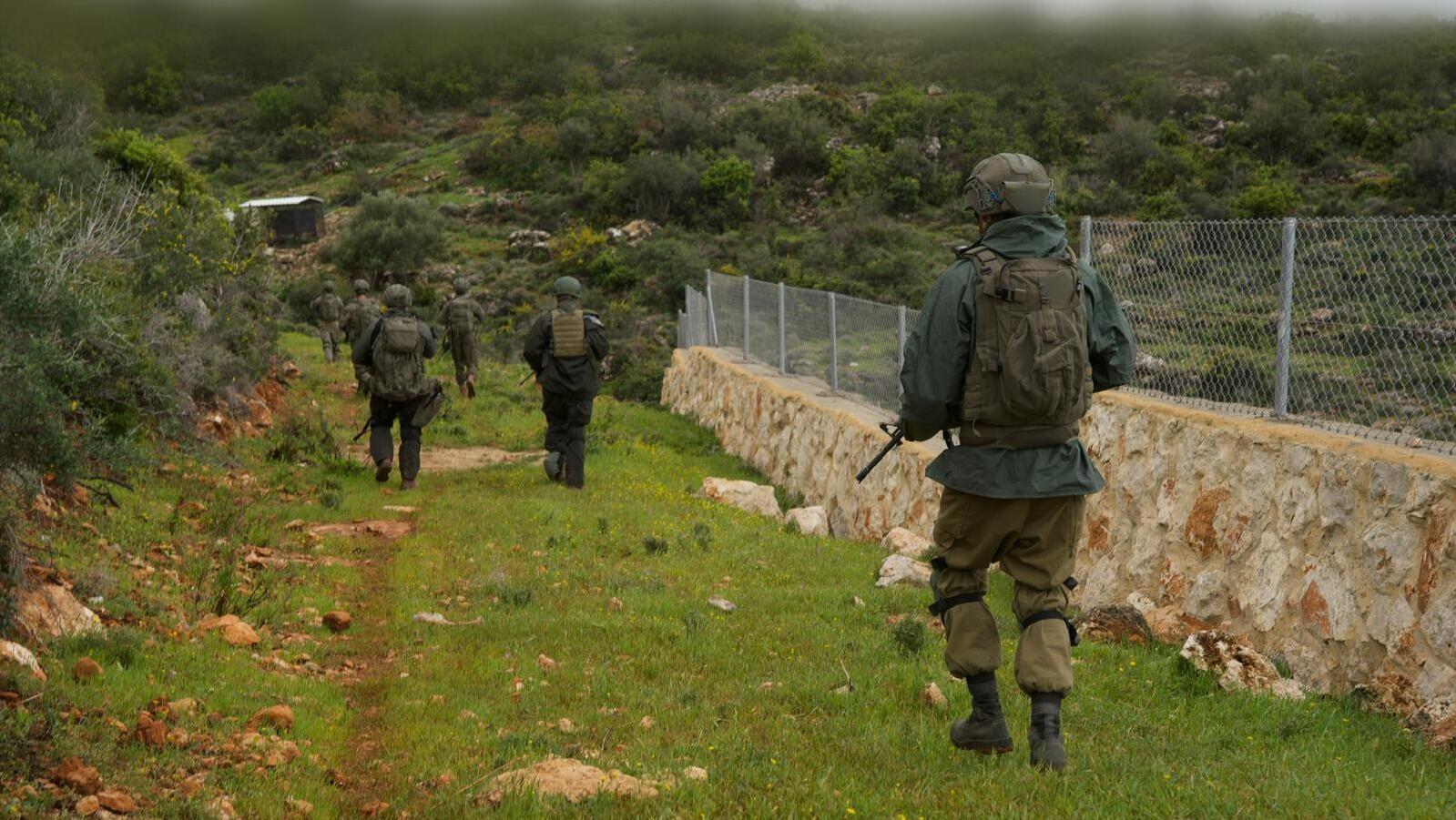 לוחמים חיילים מילואים דרום לבנון שאגת הארי צה"ל
