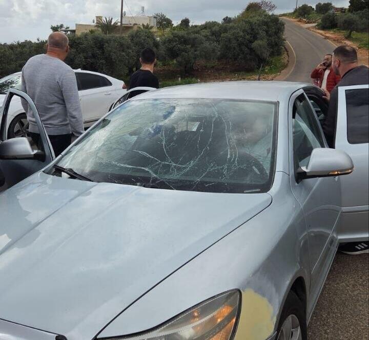 דיר אל אסד נפילה פגיעה ב רכב נזקים ירי שיגור לבנון 2