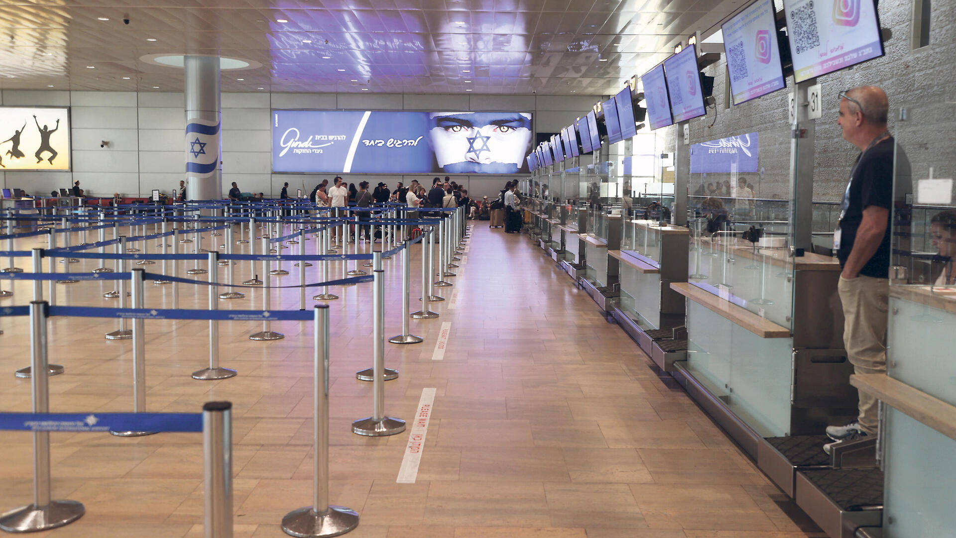 טרמינל 3 ריק ב נתב"ג נמל התעופה בן גוריון